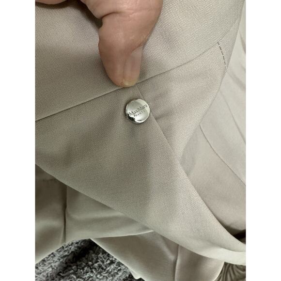Max Mara Wool Trousers Tapered Leg Classic Quiet Luxury Italy, 10 - Picture 9 of 15